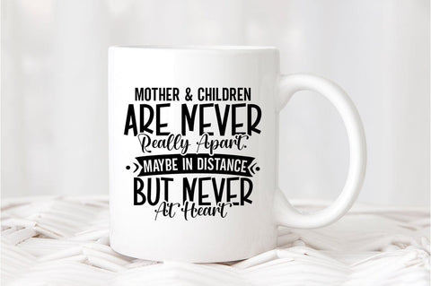 Mother and children are never really apart SVG Design SVG Designangry 