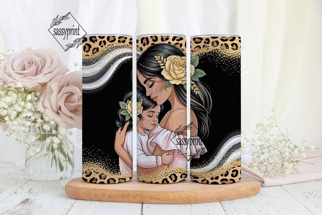 Mother & Child Love Tumbler Wrap Sublimation sassyprint 