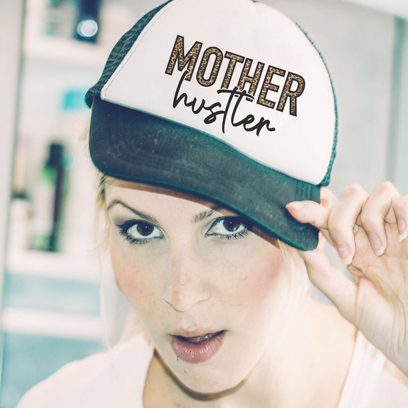 Mother Hustler PNG | Mom Boss Sublimation Design | Empowering Motherhood Quote Sublimation So Fontsy VIP Design Shop 