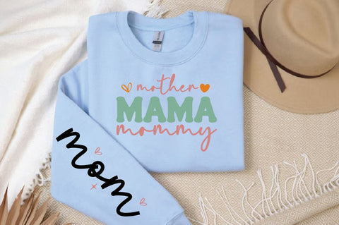 Mother mama mommy Sleeve Svg Design SVG Designangry 
