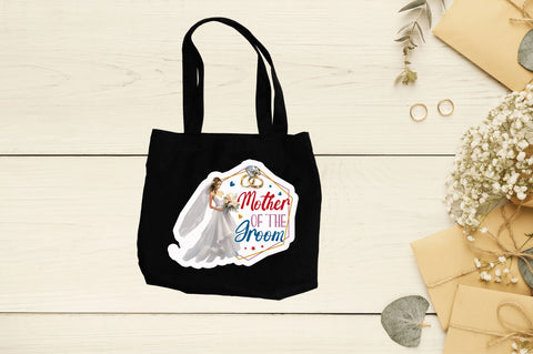 Mother of the groom Sticker Design Sublimation Regulrcrative 