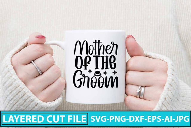 Mother of the Groom SVG Design SVG Syaman 