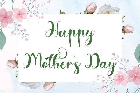 Mother Spring Font Prasetya Letter 