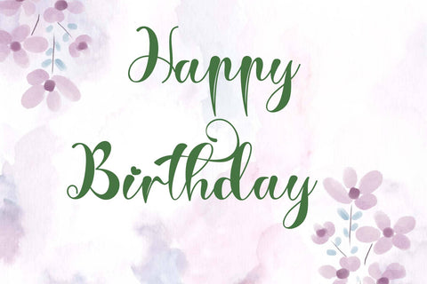 Mother Spring Font Prasetya Letter 