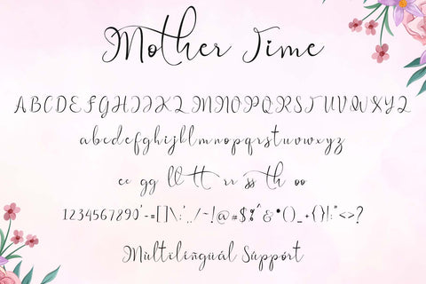 Mother Time Font Prasetya Letter 