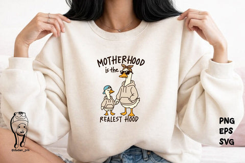Motherhood Mama Goose Mom Mother's Day eps svg png SVG dadan_pm 