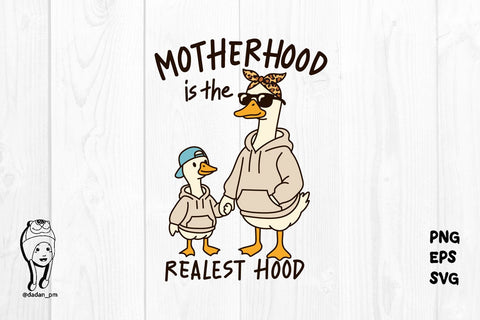 Motherhood Mama Goose Mom Mother's Day eps svg png SVG dadan_pm 