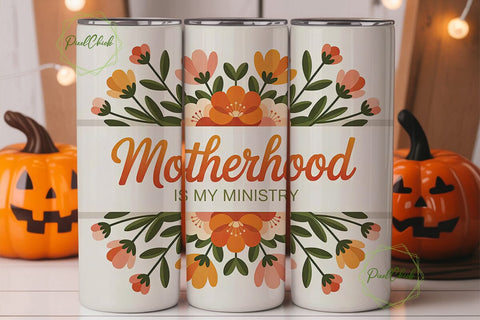 Motherhood Tumbler Wrap PNG Sublimation PixelChick 