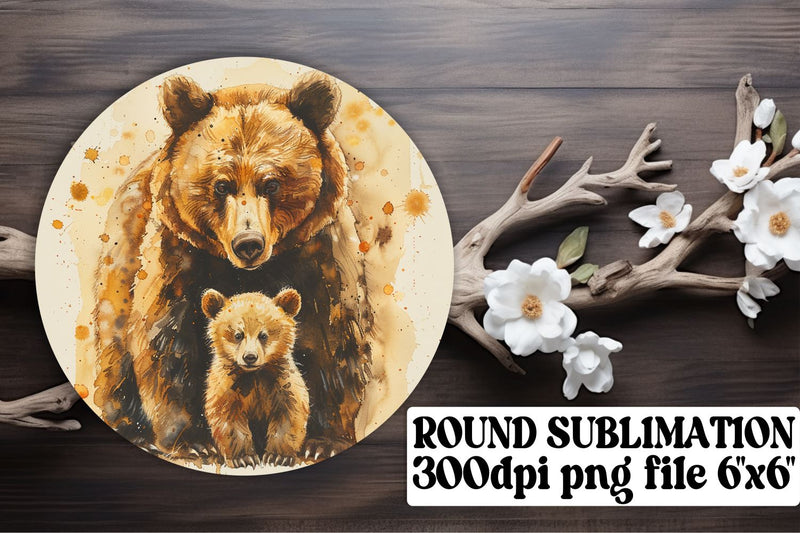 Motherly Love Sublimation Collection - Round, Circle, Keychain, Coaster Sublimation afrosvg 