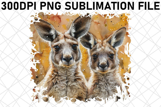 Mother's Day Animal Duo Sublimation PNG Sublimation afrosvg 