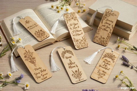 Mother's Day Bookmarks SVG Bundle SVG SvgOcean 