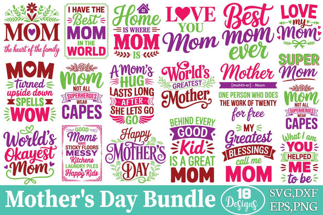 Mother's Day Bundle SVG Angelina750 