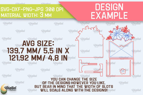 Mother's Day Envelopes Laser Cut Bundle. Mom Envelopes Gift SVG SVG Evgenyia Guschina 