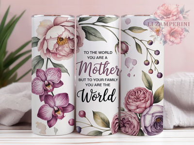 Mother’s Day Family Quote 20oz Tumbler Wrap, Family Quote, Inspirational Saying, Mom Gift, Love Family, 20oz Tumbler Wrap, Sublimation PNG Sublimation Li Zamperini 