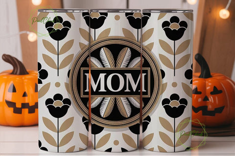 Mother's Day Floral Tumbler Wrap Sublimation PixelChick 