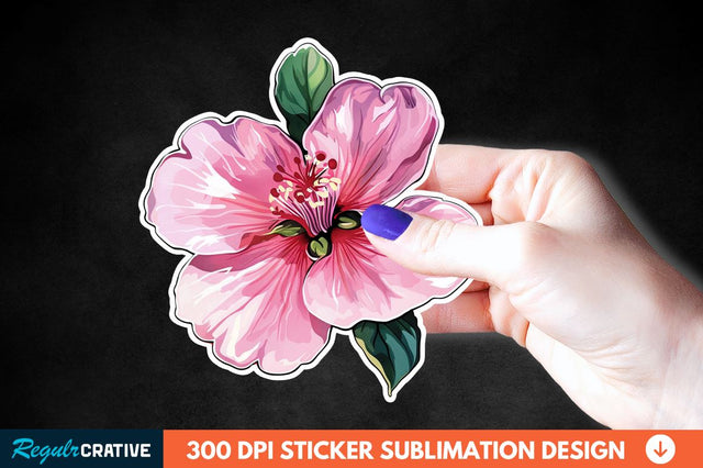 Mother's Day Flower Sticker Clipart Sublimation Regulrcrative 