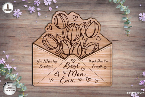 Mother's Day Gift Card Holder Bundle SVG SvgOcean 