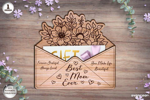 Mother's Day Gift Card Holder Bundle SVG SvgOcean 