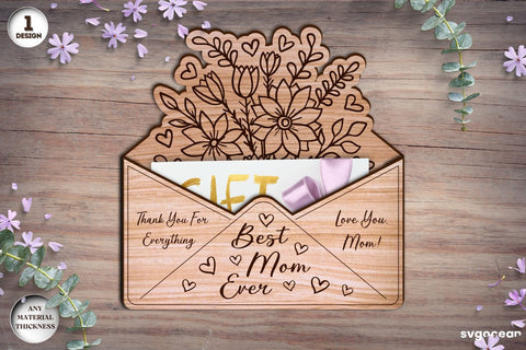 Mother's Day Gift Card Holder Bundle SVG SvgOcean 