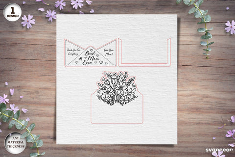 Mother's Day Gift Card Holder Bundle SVG SvgOcean 