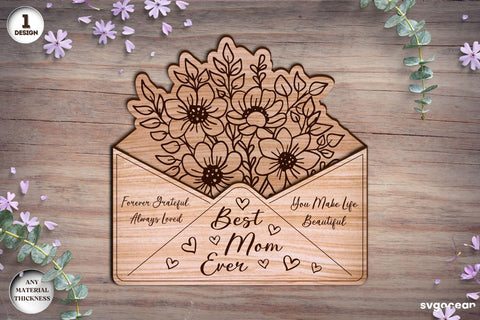 Mother's Day Gift Card Holder Bundle SVG SvgOcean 