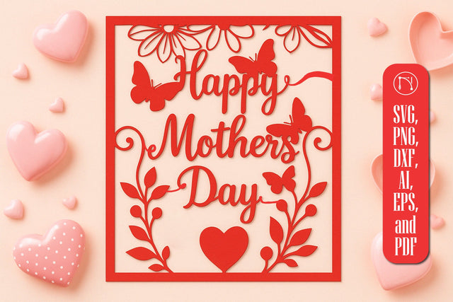 Mother’s Day Gift Card SVG Cut File SVG MD JOYNAL ABDIN 