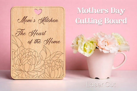 Mothers day gift, Cutting board, Kitchen decor SVG AnastasiyaArtDesign 