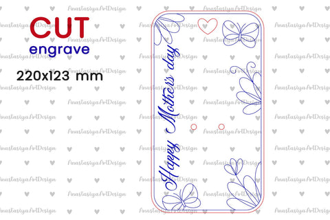 Mothers day gift flower holder svg, Laser cut template SVG AnastasiyaArtDesign 