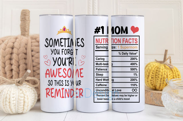 Mothers Day Gifts for Mom, Mom Tumbler Stainless Steel with Lid, Mom Travel Mug, Mom Coffee Cup, Mothers Day Cup, Mom Birthday Gifts, Gifts for Mom from Daughter Son Husband Sublimation BouDesign 