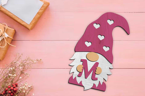 Mother's Day Gnomes Multilayer Templates SVG LaserCutano 