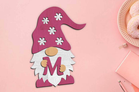 Mother's Day Gnomes Multilayer Templates SVG LaserCutano 