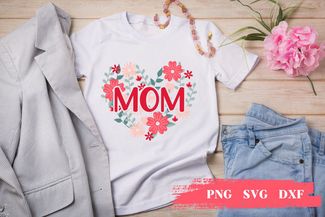 Mother's Day Heart SVG Cut File for Cricut SVG SvgOcean 
