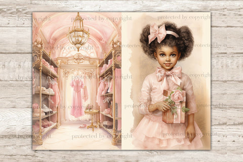 Mothers Day Junk Journal Paper | Digital Collage Sheet SVG GlamArtZhanna 