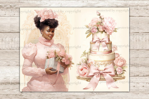 Mothers Day Junk Journal Paper | Digital Collage Sheet SVG GlamArtZhanna 