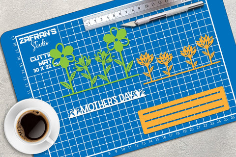 Mother's Day Laser Cut SVG zafrans studio 