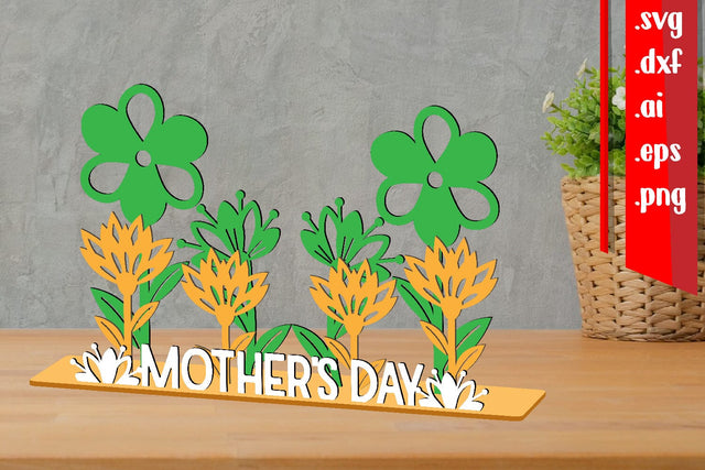 Mother's Day Laser Cut SVG zafrans studio 