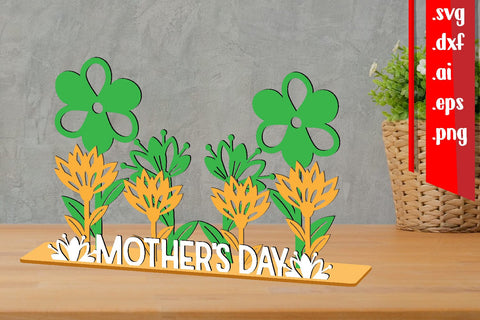 Mother's Day Laser Cut SVG zafrans studio 