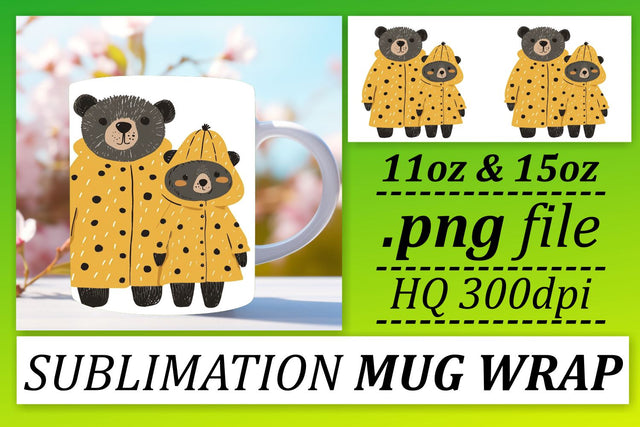 Mother's Day Mama Bear Hugs Magic Wrap Sublimation afrosvg 