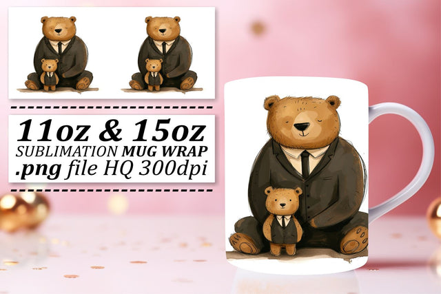 Mother's Day Mama Bear Hugs Wonderland Sublimation afrosvg 