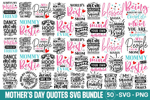 Mother's day Mega SVG Bundle, Best Seller,SVGs,Quotes and Sayings,Food & Drink,On Sale, Print & Cut SVG designmaster24 