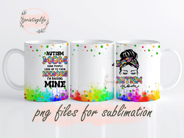 Mothers Day Mug Wrap Design, Instant Digital Design Download Mug Wrap Design, Mug Design PNG Sublimation PrintingLife 