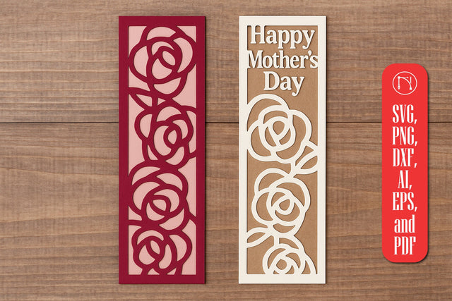Mother's Day Paper Cut Bookmark SVG SVG MD JOYNAL ABDIN 
