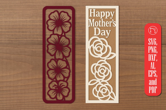 Mother's Day Paper Cut Bookmark SVG SVG MD JOYNAL ABDIN 