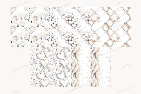 Mothers Day Paper | Neutral Mothers Day Pattern Digital Pattern GlamArtZhanna 