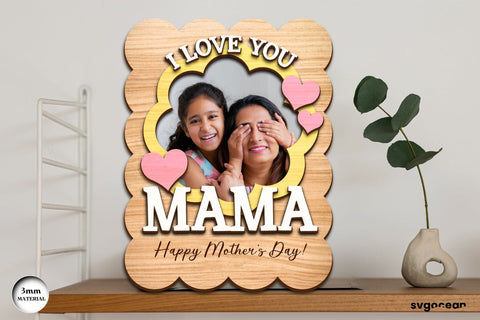 Mother's Day Photo Frame Bundle SVG SvgOcean 