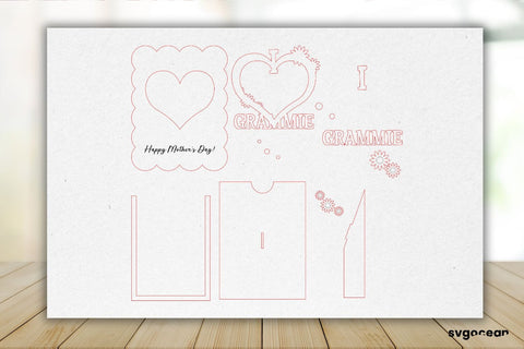 Mother's Day Photo Frame Bundle SVG SvgOcean 