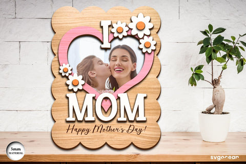 Mother's Day Photo Frame Bundle SVG SvgOcean 