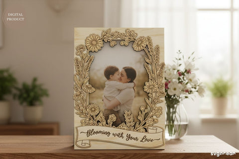 Mother's Day Photo Frames SVG Bundle SVG SvgOcean 