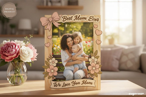Mother's Day Photo Frames SVG Bundle SVG SvgOcean 