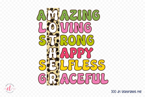Mother's Day PNG Sublimation Design Sublimation CraftLabSVG 